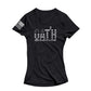 PharMerica Team - My Oath Neutral Short Sleeve V-Neck - Black - White Print